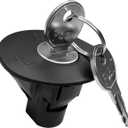 Locking Gas Cap Compatible with Ford F-150 F150 Explorer Escape Fusion Focus Edge Mustang Taurus Expedition, Lincoln MKS MKT MKX MKZ Navigator, Mercury Milan, More, 8U5Z-9C268-B Fuel Tank Cap