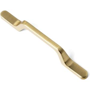 Goo-Ki 6pack Champagne Bronze Cabinet Pulls Zinc Alloy Solid Hardware, 3" (76mm) c-c Champagne Gold Cabinet Handles Kitchen Drawer Pulls