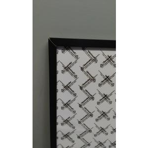 LUCKYLIFE 2x3 Picture Frame, Black Photo Frames for Wall and Tabletop, Pack of 1