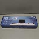 SKYLEO Desk Lamp for Home Office, Eye Comfortable LED Desk Light for Long Hours, Adjustable Swing Arm with Memory Function, Black