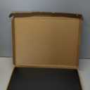 Deep Floating Wall Shelves  4 Sets of 12 Inch Wide Black Wood Shelves for Bathroom, Bedroom, Kitchen, Living Room