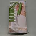 Maestri House Rechargeable Milk Frother with Stand, LunaFro Handheld Electric Foam Maker Waterproof Detachable Stainless Steel Whisk Drink Mixer Foamer for Lattes, Cappuccino (White)