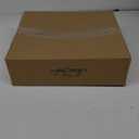 Nature Smile Luxury Natural Wooden Suit Hangers - 6 Pack - Wood Coat Hangers,Jacket Outerwear Shirt Hangers,Glossy Finish with Extra-Wide Shoulder, 360 Degree Swivel Hooks & Anti-Slip Bar with Screw (17.5 inches, Pack of 6)