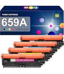 659A W2010A Black Toner Cartridge Compatible for HP 659A High Capacity Ink Cartridges Replacement for HP Enterprise Flow MFP M776 M856x M856dn M776z M776dn M776zs Printer 1 Pack (Black)