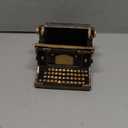 Typewriter Decorative Planter Plant Gift - Desk Decor Succulent Pot for Indoor Plants Typewriter Home Shelf Office Decor Small Flower Pot with Drainage