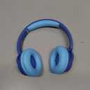 iClever BTH22 Kids Bluetooth Headphones, 60H Play Time, USB C Fast Charging, Bluetooth 5.4, AUX Cord,Safe Volume 74/85 dBA,Toddler Headphones for iPad/Tablet/Travel/School, Blue