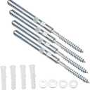 4pcs 6-2/5" Floating Shelf Invisible Support Bracket,Hidden Shelf Support Brackets Hardened Concealed Floating Shelf Blind Wall Shelf Floating Shelf Metal Brackets