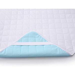 KANECH Twin Size Bed Pads (39"x75") with Straps (1 Pack), Washable and Waterproof ,Heavy Absorbency Incontinence Mattress Pad, Reusable for Adults and Kids (Twin 39x 75")