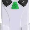 FAN-53T Ceiling Fan Remote Control Replacement for Hampton Bay Hunter Harbor Breeze Allen+Roth Replace 2AAZPFAN53T CHQ8BT7030T CHQ7030T UC7030T FAN53T FANHD L3HFAN35T