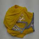 Lukovee Dog Raincoat, Adjustable Dog Rain Jacket with Clear Hooded Double Layer for Large Medium Small Dogs Puppies, Waterproof Rain Coat Poncho with Reflective Storage Pocket & Rim (Yellow, L)