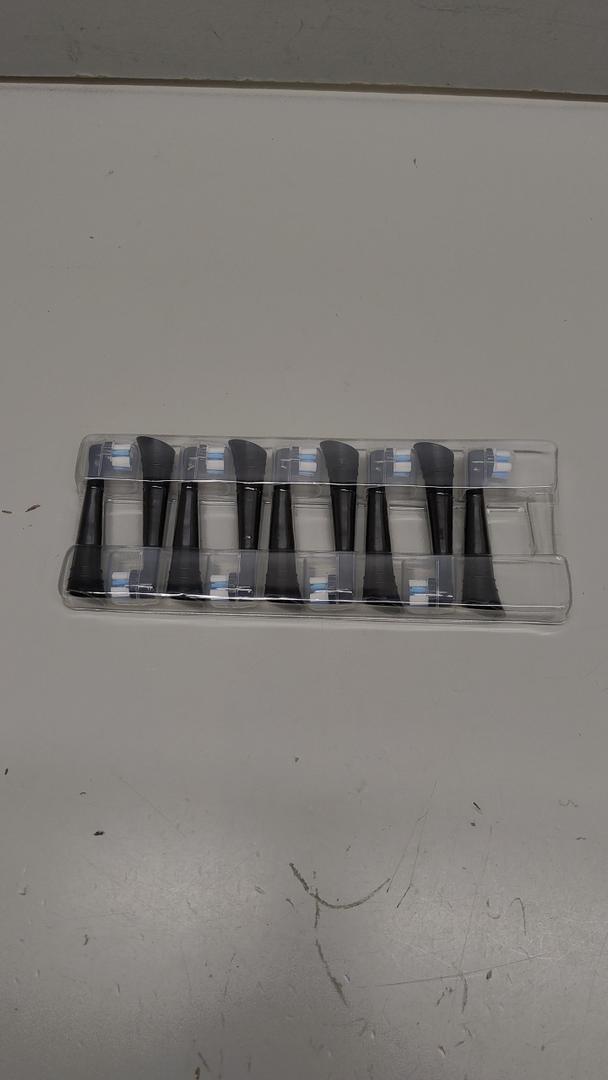 10 Pack IO Replacement Heads Compatible with Oral B IO 2/3/4/5/6/7/8/9/10/Deep Clean Series Electric Toothbrush, Brush Heads Refill Compatible with Oral B IO for Teeth and Gums Care (Black)