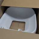 Automatic Litter Box Self Cleaning, Automatic Cat Litter Box for Multiple Cats with App Control, Open Top Self Cleaning Litter Box - Safety Protection, Easy Setup, Gray