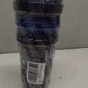 VELOMIX 2 Pack 28oz Protein Shaker Bottle for Protein Mixes, A7) Blue / Black