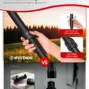 IFOOTAGE Monopod Cobra 3 A180T, 71" Aluminum Camera Monopod with Feet, Telescopic Video Mono pod Compatible with Sony Canon Nikon DSLR Cameras, Payload 17.6lb