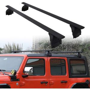 Snailfly Black Roof Rack Fit for 2007-2025 Jeep Wrangler JK JL Gladiator JT 2&4 Door Cross Bars Crossbars