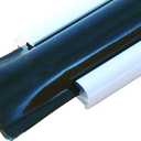 RV Designer 3/4 Inch Wide Vinyl Trim Insert for RVs - Flexible Molding, Exterior Use, and Roof Edge Molding - Ideal for Travel Trailers and Campers, Heavy Duty, 50 Foot Roll, Black