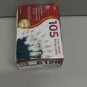 Clear Warm White Christmas Tree Lights  20 ft String of 105 Incandescent Mini Bulbs Multifunctional Lighting Modes, for Decorative, Bedroom, Outdoor, Xmas Twinkle Lights with Green Wire Total 21.6 ft