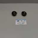 RUXIFEY LED License Plate Lights Tag Light Lamp Assembly Compatible with Ford F150 F250 F350 Super Duty Ranger Explorer Bronco Excursion Expedition, 6500K Black, Pack of 2