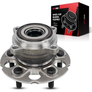 Torchbeam 512345 Rear Wheel Hub Bearing Assembly for 2007-2011 CR-V, 2007-2012 2017-2018 RDX 5 Lugs W/ABS