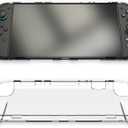 Transparent TPU Case for Nintendo Switch 2 - Shockproof Slim Unibody Back Cover with Heat Ventilation & Anti-Slip & Ergonomic Grips (Clear)