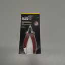 Klein Tools D275-5 Diagonal Flush Cutters, Made in USA, Micro Wire and Compact Zip Tie Cutter, Ultra-Slim Precision for Work in Confined Areas, 5-Inch