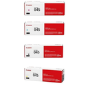 Canon CRG-045 4-Color Complete Toner Cartridge Set