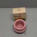 Animire Treat Dispensing Dog Toy, Long-Lasting Interactive Puzzle Toys for Dogs, Stuffable Dog Enrichment Frozen Lick Treat Toy for Boredom, BPA Free Silicone Fetch Catch Chew Toy (Pink,S)