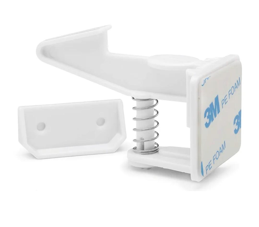 12 Pack Cabinet Locks Child Safety | Baby Safety Cabinet Locks NO Drilling 3M Adhesive Baby Proof Drawer Lock Child proofing cabinets latches for Kids Latch for Drawers & Door Child Safety Locks