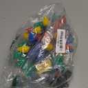 C7 100 LED Battery Operated Christmas Lights,Battery Powered Waterproof Bulbs,34FT 8 Modes with Auto On/Off Time for Xmas Tree Garden Patio Indoor Outdoor Christmas Decor(Multicolor)