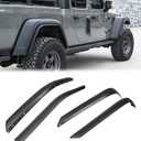 4PCS Fenders Compatible with 2020-2025 Jeep Wrangler Gladiator JT Mojave & Rubicon, Off-Road Wheel Fender Liner(Only Fit High Clearance Fender Flares)