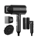 Annlary Foldable Hair dryer with Diffuser Black