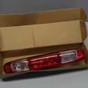 Ricmjend 25890530 3Rd Third Brake Light Cargo Lamp High Mount Stop Light Fit for Chevy Silverado GMC Sierra 1500 2500 3500 HD 2007-2013 Replace 923-247 Red Rear Center High Mount Brake Light