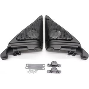 2pcs Car Door Panel Audio Horn Speaker Tweeter Triangle Cover Case Loudspeaker Trim for Honda Accord 10th 2018 2019 2020 2021