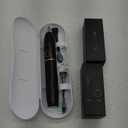 Electric Toothbrush Set, Comes with 8 Brush Heads & Travel Case,4 Modes with 2 Minutes Built in Smart Timer, One Charge for 60 Days, 42000 VPM Motor (Black)