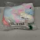 Hopearl LED Plush Unicorn Colorful Lighting Up Stuffed Animal Floppy Night Lights Glow in The Dark Birthday Gifts for Kids Toddler Girls, Rainbow, 12''