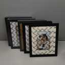 Picrit 8x10 Picture Frame Set of 12, Display 5x7 with Mat or 8x10 Without Mat, Photo Frames for Wall Mounting or Table Top Display, Black.