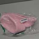 2 PackABenkle Small Woven Baskets, Tiny Oval Shallow Storage Baskets, Mini Cotton Rope Empty Decorative Basket, Boho Little Organizer Bins for Bathroom, Cat Dog Toy Gifts Baskets (Pink)