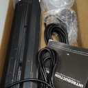 LRTER 2 in 1 Emergency Strobe Traffic Advisor Light Bar Amber White Warning Hazard Safety Interior Windshield Dash Lights Emergency Lights for Trucks Construction 2x17.7, Amber/White