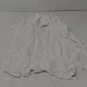 Women's Swimsuit Cover Up Shirts Oversized Beach Bikini Bathing Suit Coverups Beachwear Button Up (Small, White)