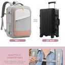 LOVEVOOK Travel Backpack for Women, 40L Carry On Backpack Flight Approved, Large Personal Item Bag Fits 17 inch Laptop, TSA Approved Luggage with 3 Packing Cubes,Waterproof Weekender Gym Essentials