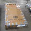 Bathtub Shower Door 56-60" W x 58" H Semi-Frameless Shower Doors for Bath Tub Glass Shower Door with 1/4" (6mm) Clear Tempered Glass for Bathroom, Silver