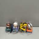 iPlay, iLearn Press to Go Car Toys for Toddlers 1-3, Baby Animal Racing Cars, Infant Play Vehicle Set, Baby Push Go Friction Car Toys for 6-9-12-18 Months, 1st Birthday Gifts for 1-2 Years Old Boys