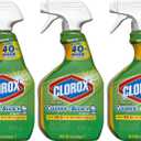 Clorox Clean-Up Multi-Surface Cleaner with Bleach, Original, Spray Bottle, 32 Fl Oz., Pack of 3