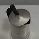 Bialetti Moon Exclusive Induction Stainless Steel Moka Pot, Stovetop Espresso Maker, Italian Coffee Maker, 4 Espresso Shots, (5.7 Oz - 170 ml), Compatible with All Stovetops, Silver