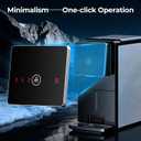 Antarctic Star Countertop Nugget Ice Maker, Self-Cleaning Portable Ice Machine, 33 lb/24H, 1.8L Water Tank, 1.5 lb Ice Storage, Touch Screen & Auto Ice Drop, for Home/Office/Kitchen