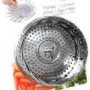 CULINARY ELEMENTS Vegetable Steamer, 1 EA