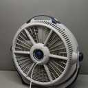 Lasko Wind Machine Fan, Air Circulator Fan with 3 Speeds, 20" Model 3300, Gray