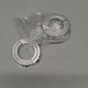 uxcell 2pcs Double Split Clamp-On Shaft Collar for 1-1/4" Shaft, Two-Piece Clamping Collar, 2-1/16" OD, 1/2" Thickness, Aluminum Alloy Set Screw Split Collar Clamp