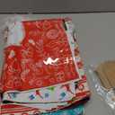 Marspark 50 Pcs Christmas Drawstring Gift Bags Assorted Sizes 44" Reusable Christmas Bags for Gifts Wrapping from Small to Jumbo with Colorful Tags and Ribbon for Present Wrapping Packages