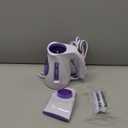 HiLIFE Steamer for Clothes, Portable Handheld Design, 240ml Big Capacity, 700W, Strong Penetrating Steam, Removes Wrinkle, for Home, Office(ONLY FOR 120V) Purple